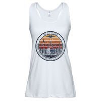 Go Outside Worst Case Scenario Bigfoot Kills You Sasquatch.Png Ladies Essential Flowy Tank