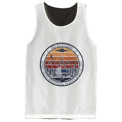 Go Outside Worst Case Scenario Bigfoot Kills You Sasquatch.Png Mesh Reversible Basketball Jersey Tank