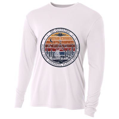 Go Outside Worst Case Scenario Bigfoot Kills You Sasquatch.Png Cooling Performance Long Sleeve Crew