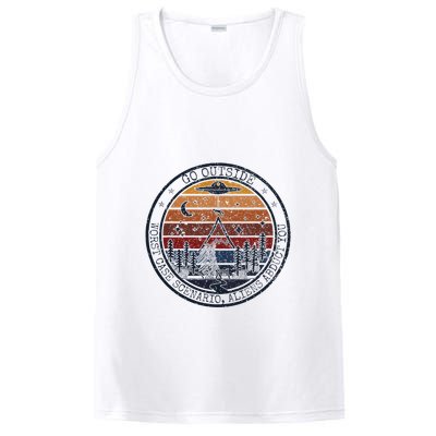 Go Outside Worst Case Scenario Bigfoot Kills You Sasquatch.Png PosiCharge Competitor Tank