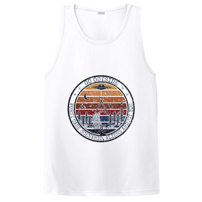 Go Outside Worst Case Scenario Bigfoot Kills You Sasquatch.Png PosiCharge Competitor Tank