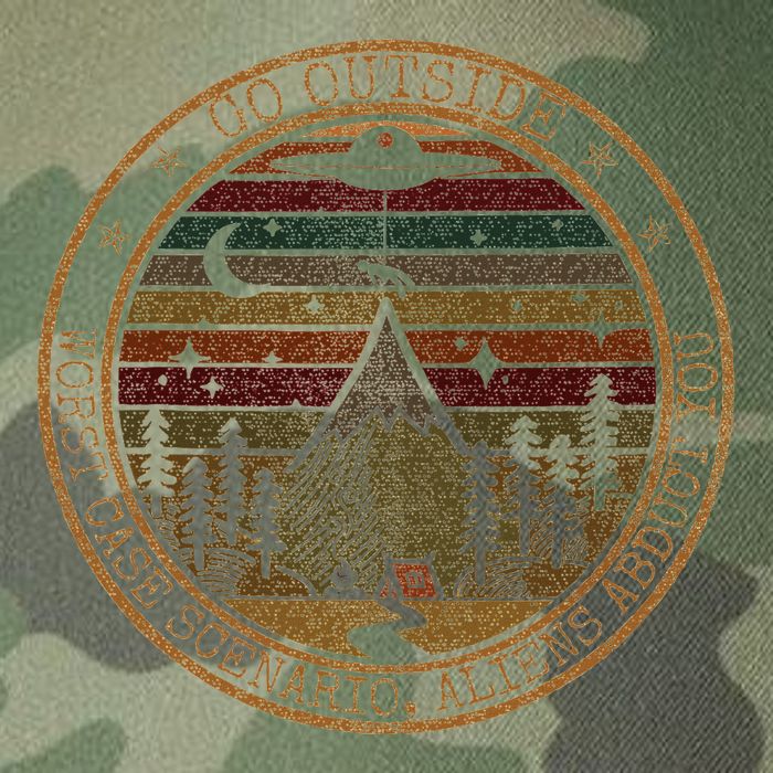 Go Outside Worst Case Scenario Bigfoot You Sasquatch Legacy Tie Dye Trucker Hat