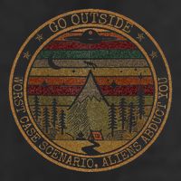 Go Outside Worst Case Scenario Bigfoot You Sasquatch Cool Comfort Performance Bucket Hat