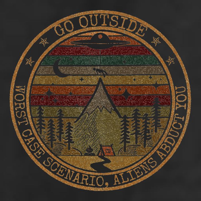 Go Outside Worst Case Scenario Bigfoot You Sasquatch Cool Comfort Performance Bucket Hat