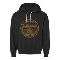 Go Outside Worst Case Scenario Bigfoot You Sasquatch Garment-Dyed Fleece Hoodie
