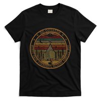Go Outside Worst Case Scenario Bigfoot You Sasquatch T-Shirt