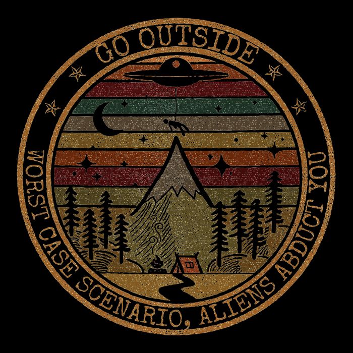 Go Outside Worst Case Scenario Bigfoot You Sasquatch Impact Tech Backpack