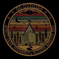 Go Outside Worst Case Scenario Bigfoot You Sasquatch Backpack