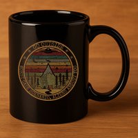 Go Outside Worst Case Scenario Bigfoot You Sasquatch 11oz C Handle Ceramic Mug