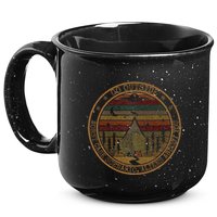 Go Outside Worst Case Scenario Bigfoot You Sasquatch 15oz Campfire Ceramic Mug