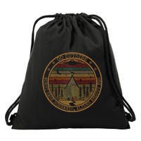 Go Outside Worst Case Scenario Bigfoot You Sasquatch Drawstring Bag