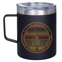Go Outside Worst Case Scenario Bigfoot You Sasquatch 12oz Stainless Steel Coffee Mug