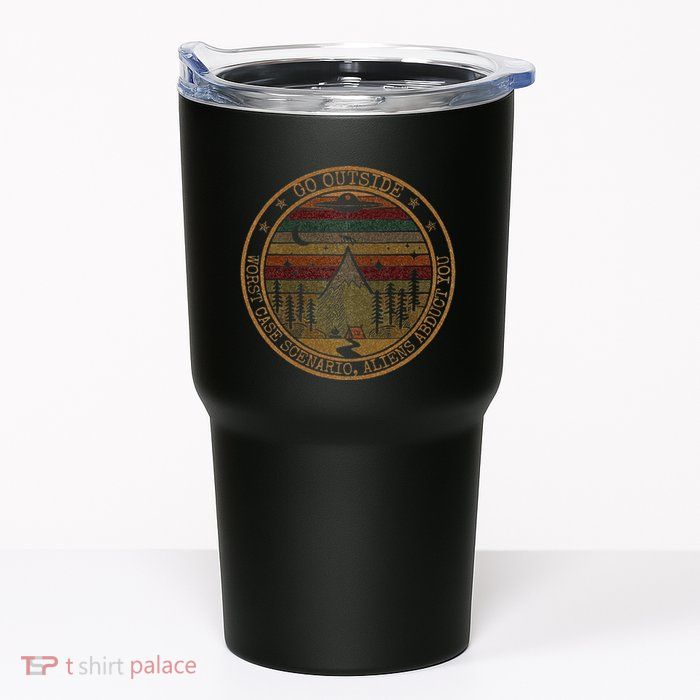 Go Outside Worst Case Scenario Bigfoot You Sasquatch Tumbler