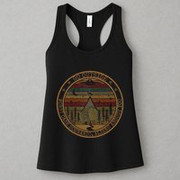 Go Outside Worst Case Scenario Bigfoot You Sasquatch Womens Tank Top
