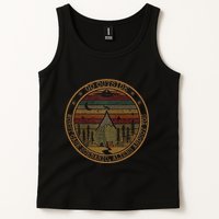 Go Outside Worst Case Scenario Bigfoot You Sasquatch Tank Top