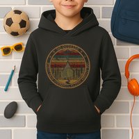 Go Outside Worst Case Scenario Bigfoot You Sasquatch Kids Hoodie