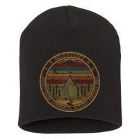 Go Outside Worst Case Scenario Bigfoot You Sasquatch Short Acrylic Beanie