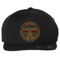 Go Outside Worst Case Scenario Bigfoot You Sasquatch Wool Snapback Cap