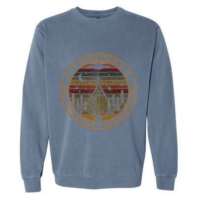 Go Outside Worst Case Scenario Bigfoot You Sasquatch Garment-Dyed Sweatshirt