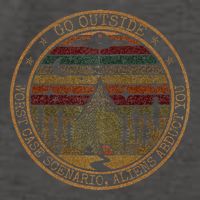 Go Outside Worst Case Scenario Bigfoot You Sasquatch Vector Backpack