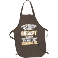 Grumpy Old Man Who Smokes Cigars Apron