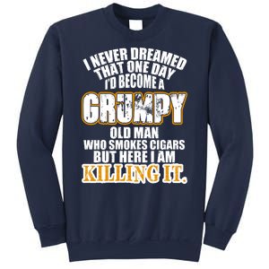 Grumpy Old Man Who Smokes Cigars Sweatshirt