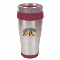 Go Outside Worst Case Scenario A Bear Kills You Camping 16oz Travel Tumbler