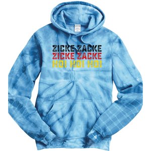 German Oktoberfest Zicke Zacke Zicke Zacke Hoi Hoi Hoi Tie Dye Hoodie