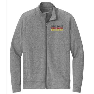 German Oktoberfest Zicke Zacke Zicke Zacke Hoi Hoi Hoi Stretch Full-Zip Cadet Jacket