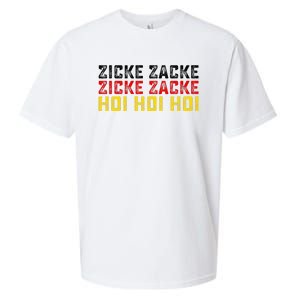 German Oktoberfest Zicke Zacke Zicke Zacke Hoi Hoi Hoi Sueded Cloud Jersey T-Shirt