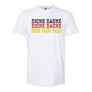 German Oktoberfest Zicke Zacke Zicke Zacke Hoi Hoi Hoi Softstyle CVC T-Shirt