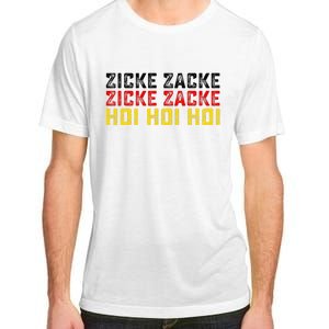 German Oktoberfest Zicke Zacke Zicke Zacke Hoi Hoi Hoi Adult ChromaSoft Performance T-Shirt