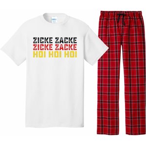 German Oktoberfest Zicke Zacke Zicke Zacke Hoi Hoi Hoi Pajama Set