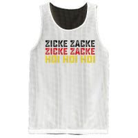 German Oktoberfest Zicke Zacke Zicke Zacke Hoi Hoi Hoi Mesh Reversible Basketball Jersey Tank