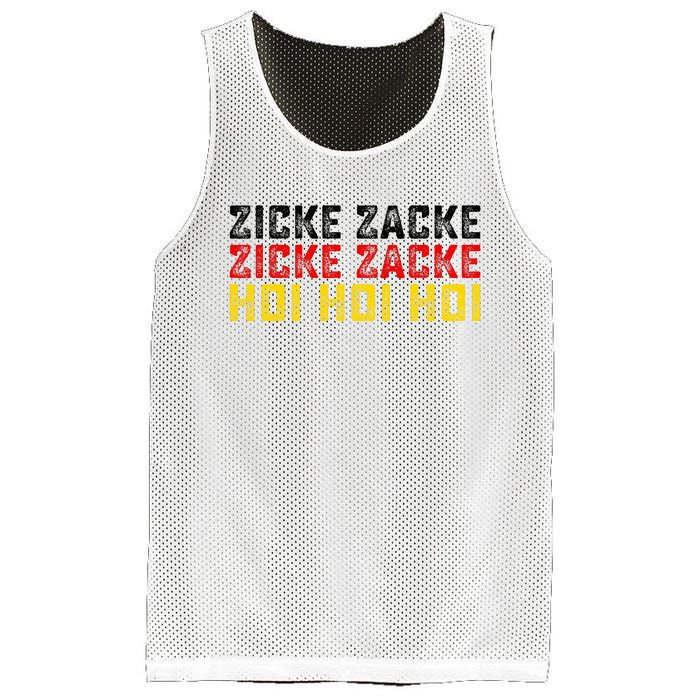 German Oktoberfest Zicke Zacke Zicke Zacke Hoi Hoi Hoi Mesh Reversible Basketball Jersey Tank