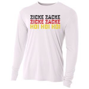 German Oktoberfest Zicke Zacke Zicke Zacke Hoi Hoi Hoi Cooling Performance Long Sleeve Crew