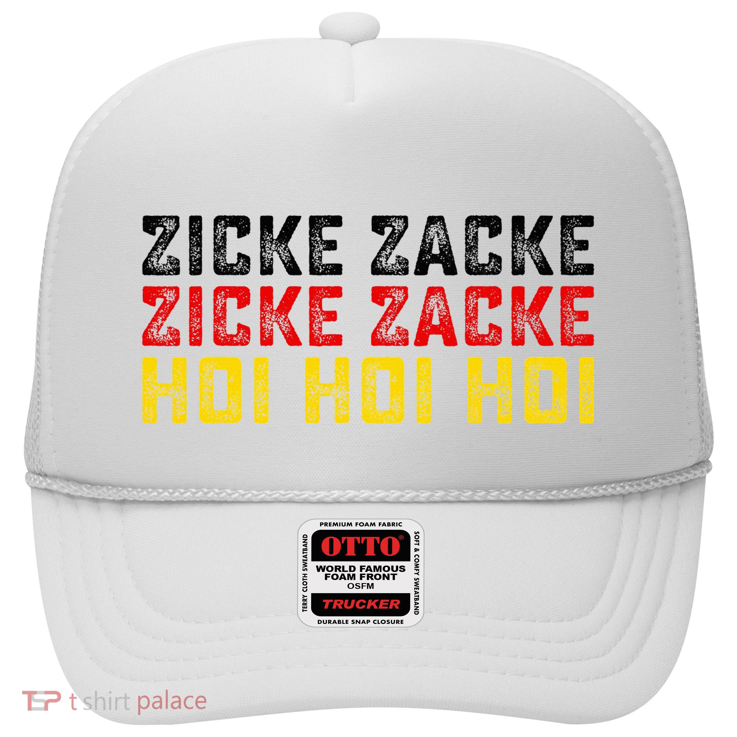 German Oktoberfest Zicke Zacke Zicke Zacke Hoi Hoi Hoi Trucker Hat
