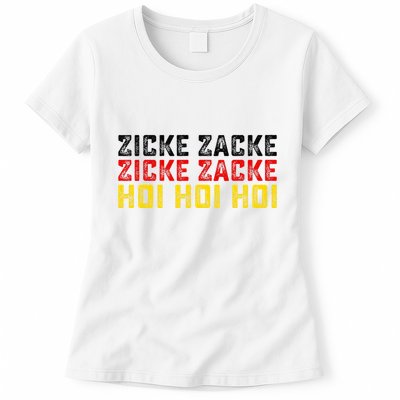 German Oktoberfest Zicke Zacke Zicke Zacke Hoi Hoi Hoi Womens T-Shirt