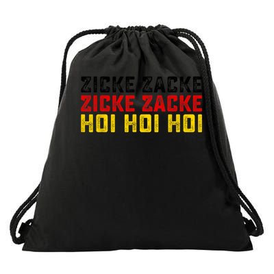 German Oktoberfest Zicke Zacke Zicke Zacke Hoi Hoi Hoi Drawstring Bag