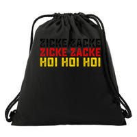 German Oktoberfest Zicke Zacke Zicke Zacke Hoi Hoi Hoi Drawstring Bag