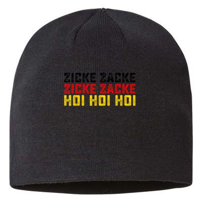German Oktoberfest Zicke Zacke Zicke Zacke Hoi Hoi Hoi Sustainable Beanie
