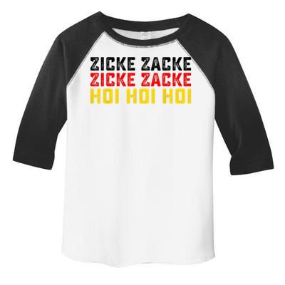 German Oktoberfest Zicke Zacke Zicke Zacke Hoi Hoi Hoi Toddler Fine Jersey T-Shirt