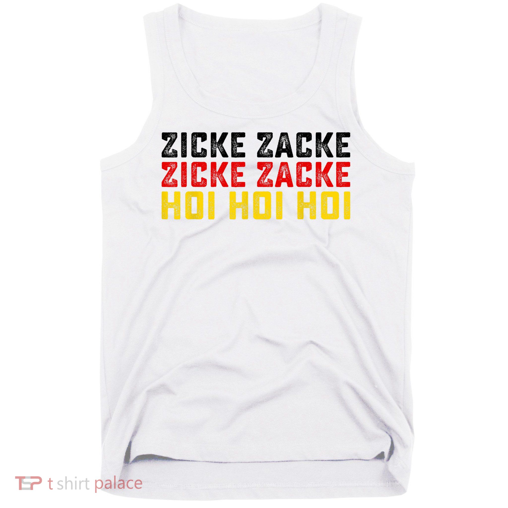 German Oktoberfest Zicke Zacke Zicke Zacke Hoi Hoi Hoi Tank Top