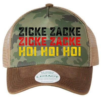 German Oktoberfest Zicke Zacke Zicke Zacke Hoi Hoi Hoi Legacy Tie Dye Trucker Hat