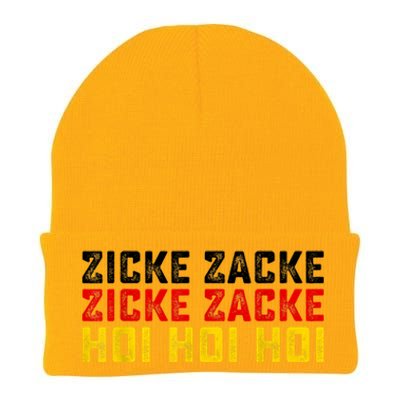 German Oktoberfest Zicke Zacke Zicke Zacke Hoi Hoi Hoi Knit Cap Winter Beanie