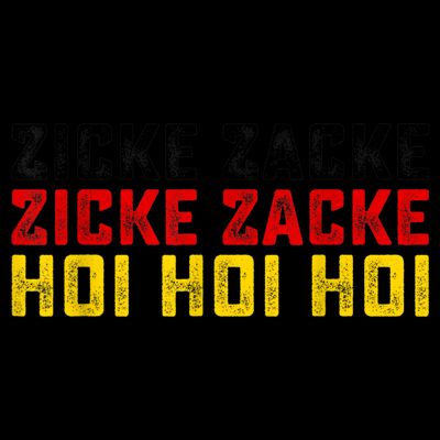 German Oktoberfest Zicke Zacke Zicke Zacke Hoi Hoi Hoi T-Shirt