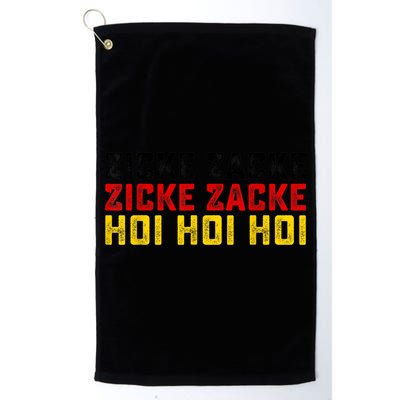 German Oktoberfest Zicke Zacke Zicke Zacke Hoi Hoi Hoi Golf Towel