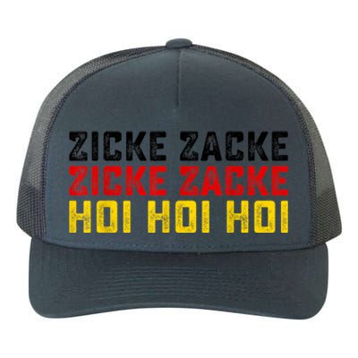 German Oktoberfest Zicke Zacke Zicke Zacke Hoi Hoi Hoi Yupoong Adult 5-Panel Trucker Hat