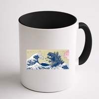 Monster VS the Great Wave Of Kanagaw Mug