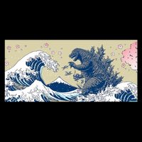 Monster VS the Great Wave Of Kanagaw Mug